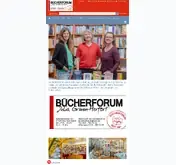 Kleine Seitenvorschau von buecherforum.buchhandlung.de