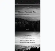 Kleine Seitenvorschau von blackforesttax.de