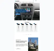 Kleine Seitenvorschau von blaupunkt-car-multimedia.de