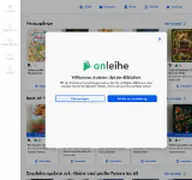 Kleine Seitenvorschau von onleihe-rlp.de
