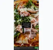 Kleine Seitenvorschau von ecosi-pizza.de