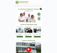 Kleine Seitenvorschau von die-pflegeunion.de