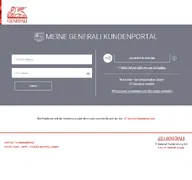 Kleine Seitenvorschau von kundenportal.generali.at