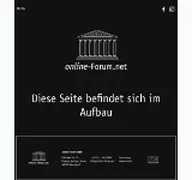 Kleine Seitenvorschau von online-forum.de