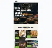 Kleine Seitenvorschau von efcannos-catering.de