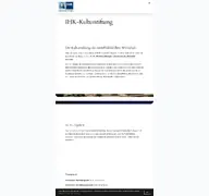 Kleine Seitenvorschau von ihk-kulturstiftung.de
