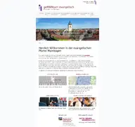 Kleine Seitenvorschau von mainbogen-evangelisch.de