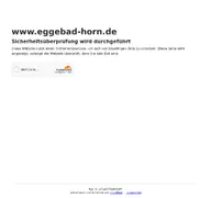 Kleine Seitenvorschau von eggebad-horn.de