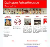 Kleine Seitenvorschau von mainzer-fastnachtsmuseum.de