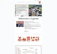 Kleine Seitenvorschau von egglham.de
