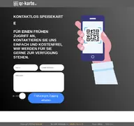Kleine Seitenvorschau von qr-karte.de