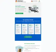Kleine Seitenvorschau von online.zulassung.de