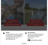 Kleine Seitenvorschau von ehingen.de