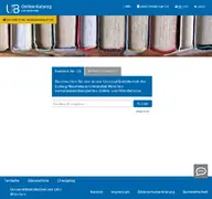Kleine Seitenvorschau von opac.ub.lmu.de
