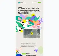 Kleine Seitenvorschau von nuernberg2030.de