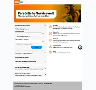 Kleine Seitenvorschau von service.sim.de