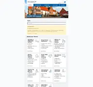 Kleine Seitenvorschau von serviceportal.lemgo.de