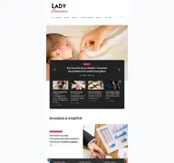 Kleine Seitenvorschau von lady-business.at