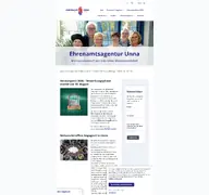 Kleine Seitenvorschau von ehrenamt-unna.de