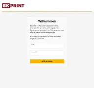 Kleine Seitenvorschau von bkprint.de