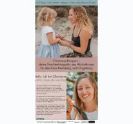 Kleine Seitenvorschau von christianes-fotografie.de