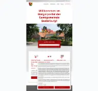 Kleine Seitenvorschau von openrathaus.suderburg.de