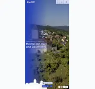 Kleine Seitenvorschau von oppenweiler.de