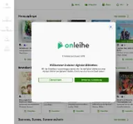 Kleine Seitenvorschau von opr.onleihe.de