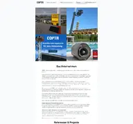 Kleine Seitenvorschau von coptrweb.de