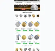 Kleine Seitenvorschau von sdbullion.com