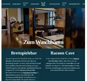 Kleine Seitenvorschau von zum-waschbaeren.de