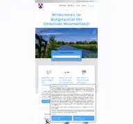 Kleine Seitenvorschau von openrathaus.moormerland.de