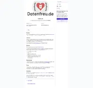 Kleine Seitenvorschau von fedifreu.de