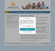Kleine Seitenvorschau von rostock-hausarzt.de