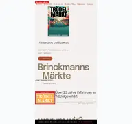 Kleine Seitenvorschau von brinckmanns.de