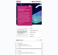 Kleine Seitenvorschau von gdd.de