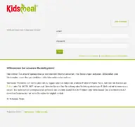 Kleine Seitenvorschau von order.kidsmeal.de