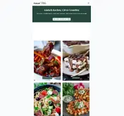 Kleine Seitenvorschau von einfachcleverkochen.ch