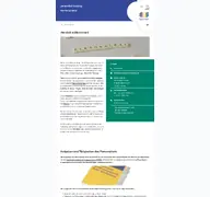 Kleine Seitenvorschau von personalrat.uni-freiburg.de