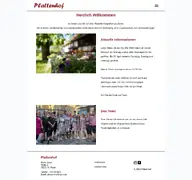 Kleine Seitenvorschau von plattenhof-ferienwohnung.de