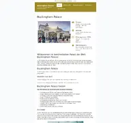 Kleine Seitenvorschau von buckinghampalace-tickets.de