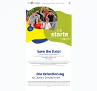 Kleine Seitenvorschau von orientierungsmesse.de