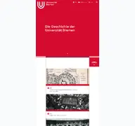 Kleine Seitenvorschau von zeitleiste.uni-bremen.de