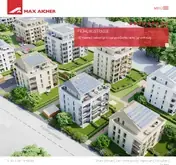 Kleine Seitenvorschau von max-aicher-immobilien.de