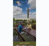 Kleine Seitenvorschau von kulm-terrasse.de