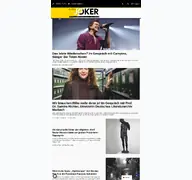 Kleine Seitenvorschau von kulturjoker.de