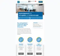 Kleine Seitenvorschau von orthocentrum-badschwartau.de