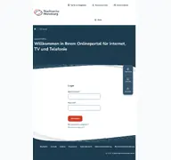 Kleine Seitenvorschau von kundenportal.mersurf.de