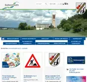 Kleine Seitenvorschau von bubenreuth.de