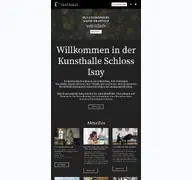 Kleine Seitenvorschau von kunsthalle-schloss-isny.de
